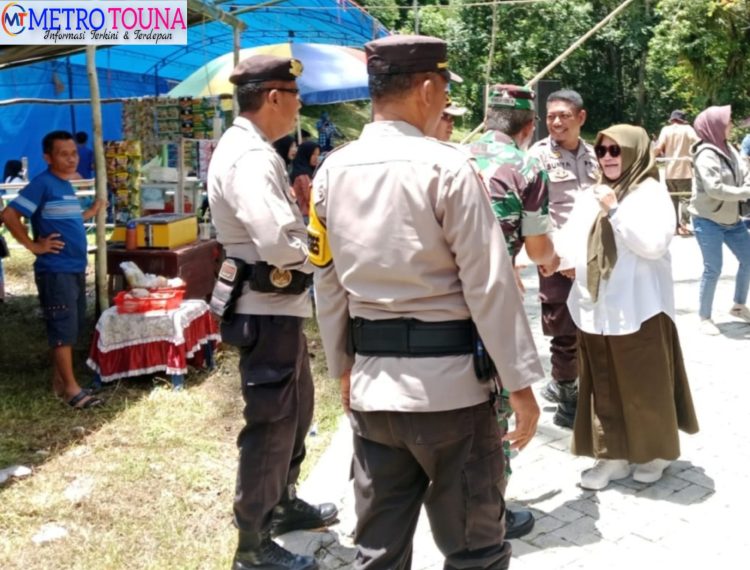 Silaturahmi Bupati dan Wakil Bupati Touna Dengan Masyarakat Marowo Mendapat Pengamanan Dari Polres, Sabtu (5/4/2025)