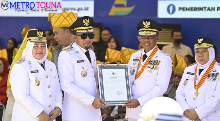 Bupati Ilham Lawidu dan Wakil Bupati Surya Hadiri Upacara Peringatan HUT Ke-61 Sulteng