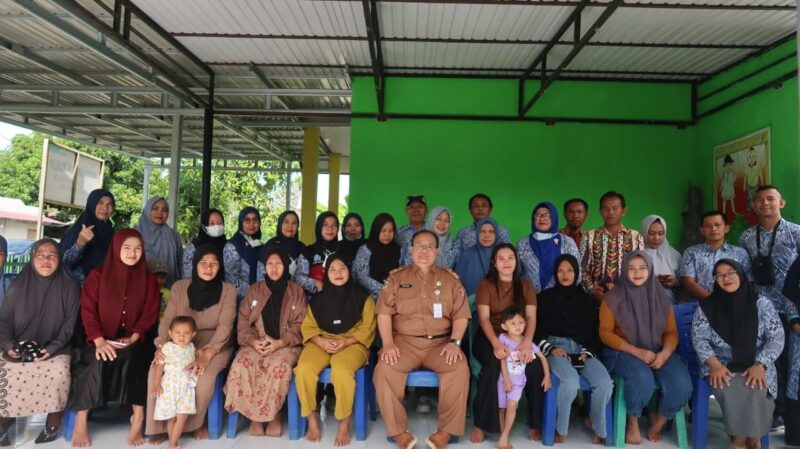 Dalam Rangka Menyambut Harganas Ke-32 Penyuluh Lapangan Keluarga Berencana Kabupaten Touna Melakukan Kirab Bangga Kencana dan Pelayanan KB Gratis.