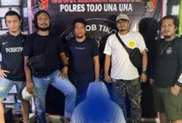 Foto : Resmob Polres Touna Berhasil Meringkus Pelaku Utama di Persembunyiannya di Desa Balingara Kecamatan Ampana Tete.