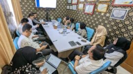 Kepala Kantor Pertanahan Touna, Siswoyo Memimpin Rapat Koordinasi Bersama PPAT