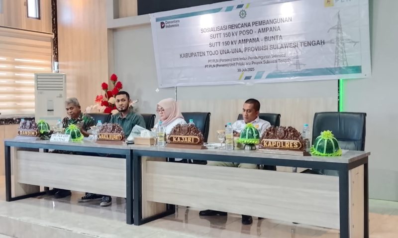 Sosialisasi Rencana Pembangunan SUTT 150 KV Poso-Ampana dan SUTT 150 KV ...