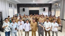 Bupati Ilham Lawidu Menyambut Baik Kunker Anggota DPR RI Longky Djanggola di Kabupaten Touna