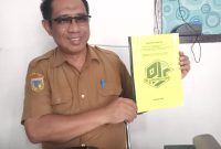 Kadis PUPR Touna, Hamid Lasodi Sambut Baik Kunjungan Pengurus DPC PJS Touna di Ruang Kerjanya