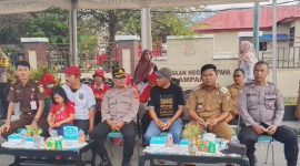 Pj. Sekda Touna Alfian Matajeng Membuka Senam Kreasi Togean dan Pentas Seni Budaya