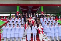 Bupati Touna, Ilham Lawidu Bertindak Sebagai Inspektur Upacara HUT Kemerdekaan Republik Indonesia