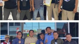 Foto : Para Pengurus Pro Jurnalis Siber Touna Saat Melakukan Silaturahmi.