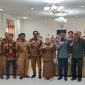 Wakil Bupati Touna, Surya Lapasiri Membuka Sosialisasi Perhitungan Indeks Ketahanan Daerah.