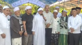 Pejabat Sekda Touna, Alfian Matajeng Mewakili Bupati Hadiri Peletakan Batu Pertama Pembangunan Pondok Pesantren Subulul Khairaat di Desa Dusun Jompi Kelurahan Ampana Kota