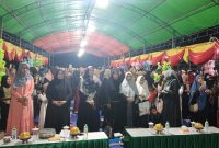 Wakil Bupati Touna, Surya Lapasiri Saat Menghadiri Peringatan Maulid Nabi di Kelurahan Labiabae Kecamatan Ampana Kota