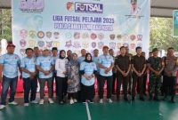 Wakil Bupati Touna, Surya Lapasiri Hadir Sekaligus Membuka Liga Futsal Pelajar.