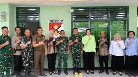 Wakil Bupati, Surya Lapasiri Sambut Kunjungan Silaturahmi Pangdam XXIII/Palaka Wira di Touna