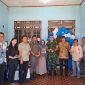 Sekda Touna, Alfian Matajeng Saat Meresmikan Satuan Pelayanan Pemenuhan Gizi Oleh Yayasan Celebes Lino Nusantara di Desa Sumoli Kecamatan Ratolindo.