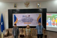 Wakil Bupati Touna, Hj.Surya Lapasiri Melakukan Audensi Dengan Kepala LLDIKTI Wilayah XVI Gorontalo.