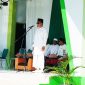 Bupati Touna Ilham Lawidu Pimpin Apel Hari Santri Nasional Ke-10 tahun di Pondok Pesantren Desa Bantuga Kecamatan Ampana Tete.