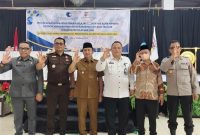 Bupati Touna Ilham Lawidu Saat Menghadiri Pencanangan KOPPETA HAM Serta Penguatan Kapasitas HAM Bagi Pelajar.