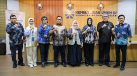 Wakil Bupati Touna, Surya Lapasiri Melakukan Audensi Dengan Kementerian UMKM Republik Indonesia Dalam Rangka Penyampaian Usaha Bagi Pelaku UMKM di Touna.