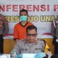 Wakapolres Touna, Kompol Mulyadi Saat Memimpin Kegiatan Konferensi Pers Pengungkapan Kasus Pengedar Narkoba.