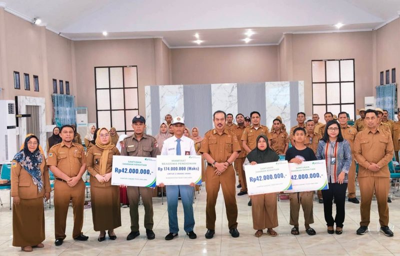 Pemda Bersama BPJS Ketenagakerjaan Melakukan Monitoring Perlindungan Bagi Kepesertaan Ekosistem Desa.