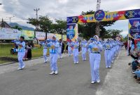Para Peserta Menampilkan Atraksi Terbaiknya Dengan Penuh Semangat, Disiplin dan Kekompakan.