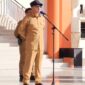 Bupati Touna, Ilham Lawidu Pimpin Langsung Apel Pagi Perdana.
