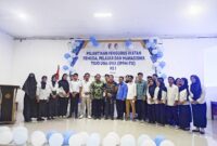 Bupati Touna, Ilham Lawidu Kukuhkan Organisasi IPPM-TU Banggai Periode 2026-2028.