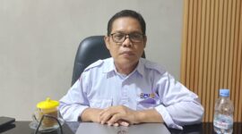 Foto : Kepala Bidang Sumber Daya Air (SDA) Dinas PUPR Touna, Faisal Sanang.