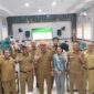 Sekda Touna, Alfian Matajeng Pimpin Rapat Sosialisasi Skema Ecological Fiscal Tranfer dan Tranfer Anggaran Berbasis Ekologi.