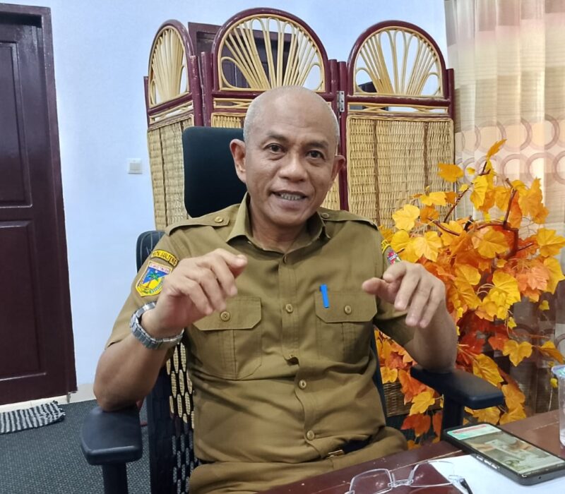 Foto : Kepala Bapperida Touna, Muhammad Arsyad.