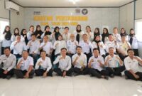 Kanwil BPN Sulteng Saat Melakukan Monitoring, Evaluasi Sekaligus Pembinaan di Kantor Pertanahan Touna, Kamis (5/2/2026).