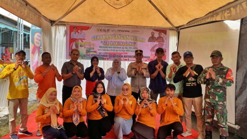 Stabilisasi Pasokan dan Harga Pangan Menjelang HBKN, Pemda Touna Gelar Gerakan Pangan Murah.