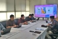 Bupati Touna Ilham Lawidu Didampingi Kepala BPKAD Rismanto Laide Saat Audiensi Membahas Kebijakan Transfer Ke Daerah Serta Penguatan Kapasitas Fiskal Pemerintah Daerah di DPR RI.