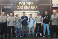 Wakapolres Touna, Kompol Mulyadi Pimpin Langsung Mediasi Kesalahpahaman Antara Jurnalis dan Anggota Polres.