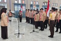Wakil Bupati, Surya resmi terpilih sebagai Ketua Kwarcab Gerakan Pramuka Touna.