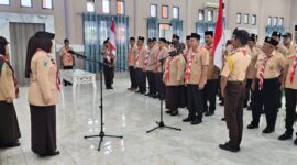 Wakil Bupati, Surya resmi terpilih sebagai Ketua Kwarcab Gerakan Pramuka Touna.
