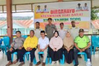 Wakil Bupati Touna, Surya Lapasiri Hadir Sekaligus Membuka Kegiatan Perlombaan Dalam Rangka Menyongsong HUT Kecamatan Tojo Barat.