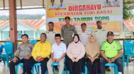 Wakil Bupati Touna, Surya Lapasiri Hadir Sekaligus Membuka Kegiatan Perlombaan Dalam Rangka Menyongsong HUT Kecamatan Tojo Barat.