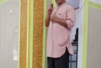 Inspektur Inspektorat Touna, Yaumihi Palampangan Saat Melepaskan Tim Safari Ramadhan.