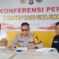Wakapolres Touna, Kompol Mulyadi Pimpin Konferensi Pers.