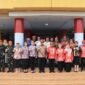 Bupati Touna, Ilham Lawidu Saat Menghadiri HUT Kota Poso Ke-131 Tahun.