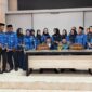 Bupati Touna, Ilham Lawidu saat foto bersama dengan pejabat yang baru saja dilantik.