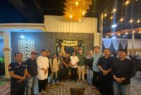 Kepala BPJS Ketenagakerjaan, Muhammad Saaid Saat Foto Bersama Dengan Para Wartawan Usai Bukber.