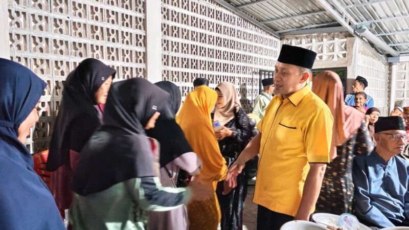 Bupati Touna, Ilham Lawidu Gelar Bukber Bersama Dengan Penyandang Disabilitas Serta Para Janda Lansia di Kediamannya.
