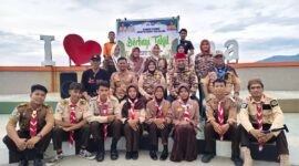 Pramuka Touna Berbagi Takjil dan Menebar Kebaikan di Bulan Suci Ramadhan.