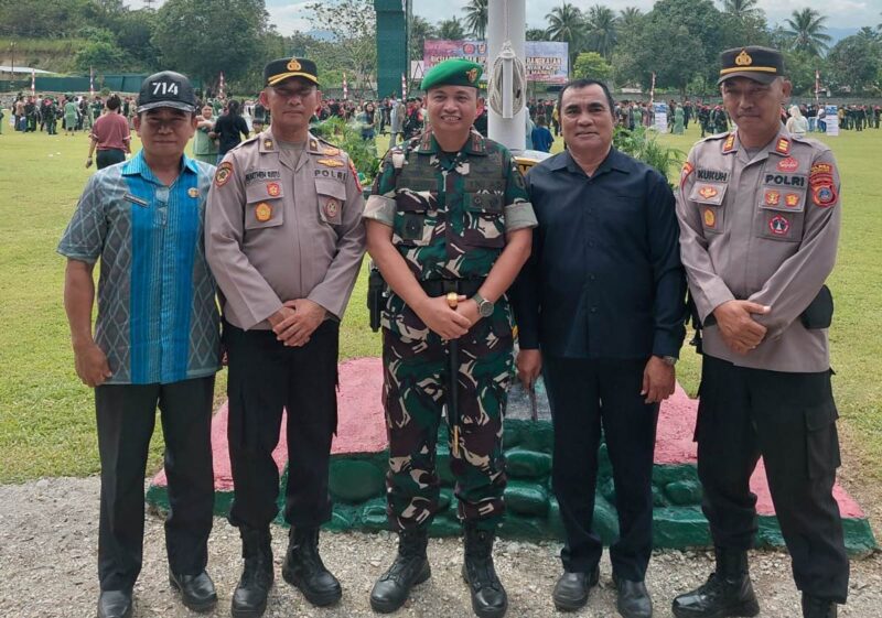 Pelepasan Satgas Pamtas Yonif 714/SM 