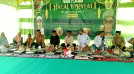 Asisten II Sekretariat Daerah Touna, Mohammad Asrar M. Ali Hadiri Halal Bihalal Didesa Uekambuno Kecamatan Ulubongka