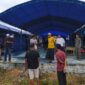 Bupati Touna, Ilham Lawidu Saat Melakukan Peninjauan Kawasan Pasar Ramadhan Didesa Sansarino Kecamatan Ampana Kota.