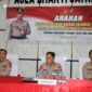 Kapolres Touna Sambut Kunker Kapolda Sulteng