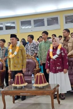 Bupati dan Wabup Touna Hadiri Pelantikan Pengurus IMTU
