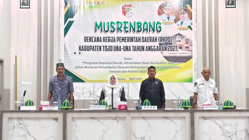 Wakil Bupati Pimpin Musrembang RKPD Tahun Anggaran 2027